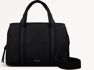 Radley London Black Medium Ziptop Grab Bag Halley Row SS26 Radley London