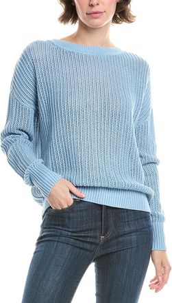 Forté Cashmere Openwork Sweater