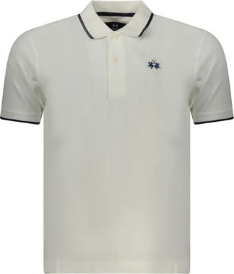 La Martina Anthony Polo - Heren - Polos - Wit - S - Katoen - Tops