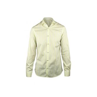 Moorer Sorrento WN Shirt - Heren - Casual Overhemden - Wit - M - Katoen - Overhemden