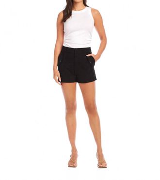Fifteen Twenty Alma Shorts In Black