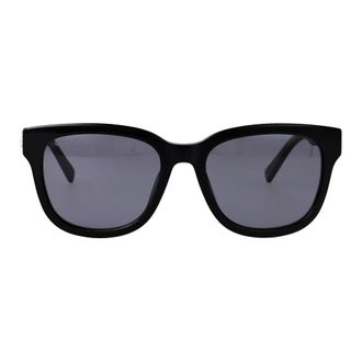 Gucci Sunglasses, female, Black, Size: 55 MM Pantos Sunglasses