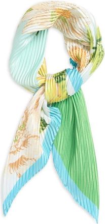 Echo Sunshine Garden Pleated Diamond Scarf in Sky Blue at Nordstrom