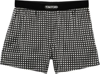 Tom Ford Heren, Badkleding, Zwart, Maat: M Zijde