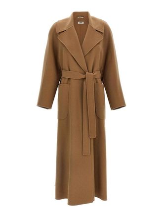 Max Mara Wool Dressing Gown Coat