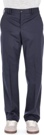 Pantaloni Torino Michael Reworked Broeken - Heren - Straight fit broeken - Blauw - L - Wol - Broeken