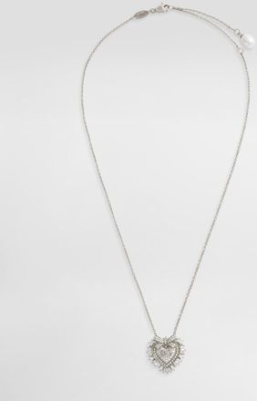 Dolce & Gabbana Devotion Necklace 18-carat White Gold And Diamonds - Woman Necklaces White Onesize