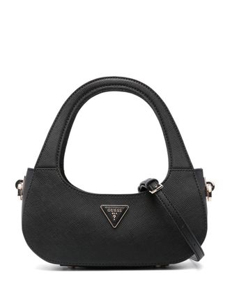 Guess Co Shopper met logoplakkaat - Zwart