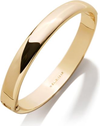 BaubleBar Thick Gold Bangle Bracelet at Nordstrom