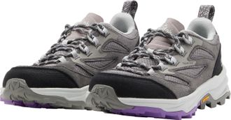 Jack Wolfskin Wanderschuh JACK WOLFSKIN CYROX VENT LOW W, Damen, Gr. 37,5, lila (lila rain), Synthetik, Textil, Schuhe Wanderschuh, Trekkingschuh