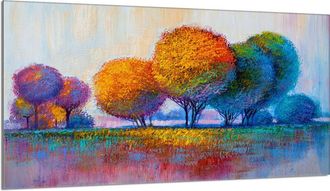 OEM Protector De Cristal Para Encimera De Cocina 90x52 &Aacute;rboles