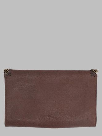 Stella McCartney Womens Mini Bag Falabella Bordeaux Polyester Wallets & Purses