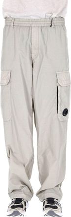 C.P. Company Grey Flatt Nylon Cargo Pants