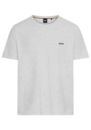 HUGO BOSS T-Shirt BOSS Mix&Match T-Shirt R, Herren, Gr. XXL, grau (light, pastel grau 051), Single Jersey, Obermaterial: 95% Baumwolle, 5% Elasthan, Basic, Rund