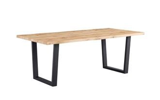 Pondecor Interiorismo Mesa de comedor fija modelo QUEBEC roble