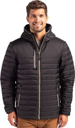 Clique Valhalla Full Zip Mens Puffer Jacket