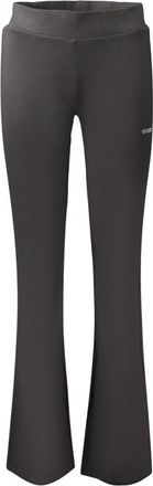 Guess Wijde Pijpen Legging met Elastische Taille - Dames - Wijde Broeken - Zwart - L - Broeken