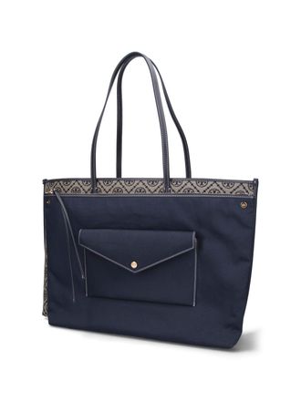 Tory Burch Womens Bags Blue Cotton