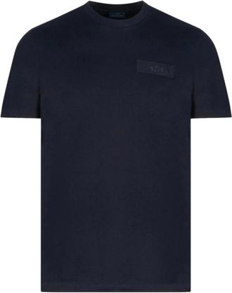 Paul & Shark Embroidered Shark T-Shirt Navy