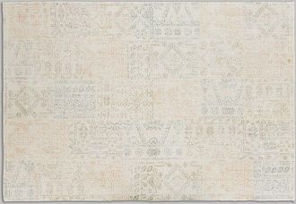 Maisons du monde Alfombra tufteada de lana con estampado &eacute;tnico, multicolor, 160x230 cm