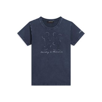 Freddy T-shirt da donna con stampa Disney e strass