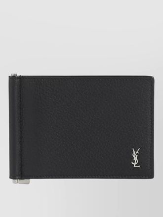 Saint Laurent cassandre tiny calf leather wallet