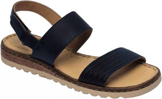 Lobo Solo Womens 1865 Sandal In Blue