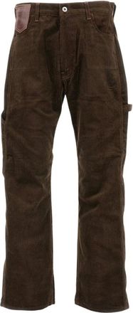 Junya Watanabe Hombre, Vaqueros, Marr&oacute;n, Talla: S