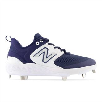 New Balance Mens Fresh Foam X 3000 V6 Metal Shoes In Blue/white