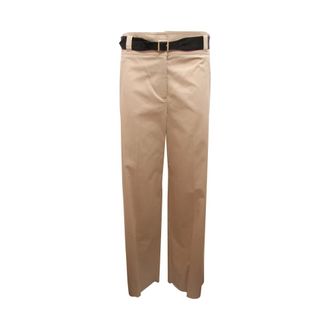 Marella Straight Trousers, female, Beige, Size: XS Soraia Wide Leg Trousers