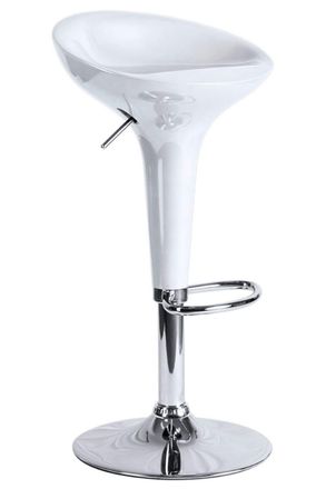 Regalos Miguel Pack 6 Taburetes color blanco en pvc