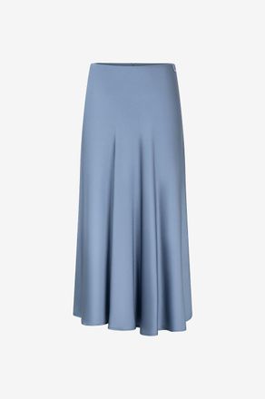 Herno Langer Rock aus Satin Resort