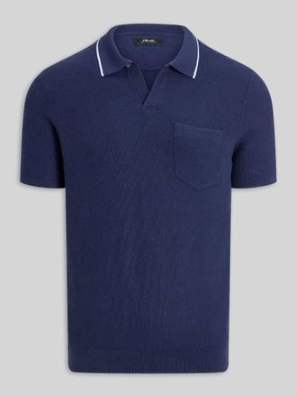 Polo Ralph Lauren Relaxed Fit Poloshirt aus Baumwoll-Mix in Marine, Gr&ouml;&szlig;e XXL