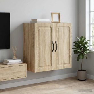 vidaXL Vidaxl Mobiletto A Muro 59 X 31 X 60 Cm Legno Ingegnerizzato
