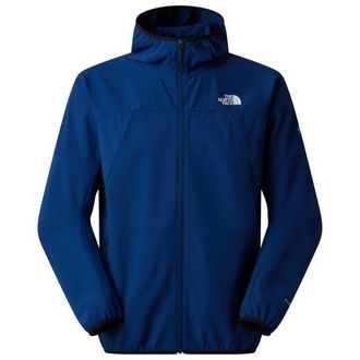 The North Face Mountain Athletics Ushba Hooded Jacket Laufjacke f&uuml;r Herren | blau