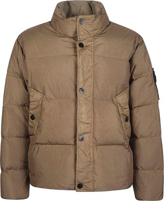 Stone Island RDS High Collar Matte Down Jacket