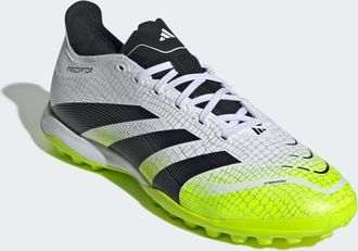 adidas adidas Performance Unisex Predator League Turf Boots - White/Multicolour - Size UK 10