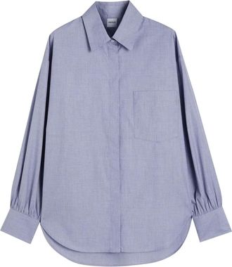 Aspesi chest-pocket long-sleeve shirt - Blue