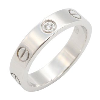 Cartier White Gold White Gold (18K) Band Ring (Pre-Owned)