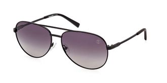 Timberland TB9317 Polarized 02D Mens Sunglasses Black Size 61