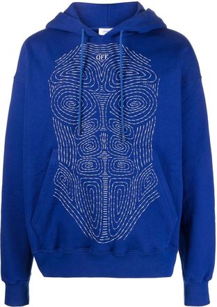 Blue Off-white Hoodies: Shop up to −72% | Stylight