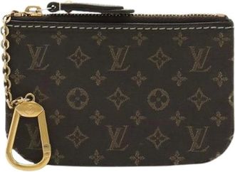 Louis Vuitton Pre-owned Wallets, female, Brown, Size: ONE SIZE Pre-owned Canvas Wallet