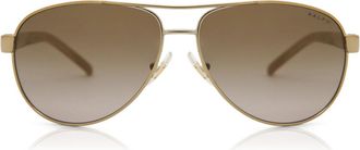 Ralph Lauren RA4004 101/13 Womens Sunglasses Gold Size 59