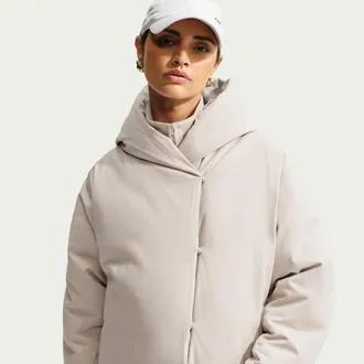 Nike Womens 24.7 OuterCalm Therma-FIT Down-Fill Jacket in Brown | IQ9366-236