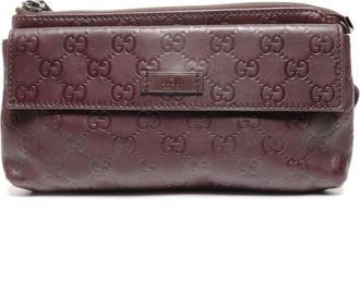 Gucci Brown Leather Fanny Pack (Pre-Owned)