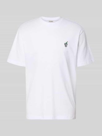 Only & Sons Relaxed Fit T-Shirt aus reiner Baumwolle Modell FRED in Offwhite, Gr&ouml;&szlig;e XXL