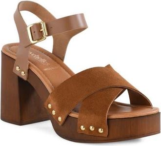 Seychelles Paloma 2 Ankle Strap Platform Sandal in Brown at Nordstrom, Size 7.5