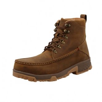 Twisted X Boots Mens Work Boot In Distressed Saddle