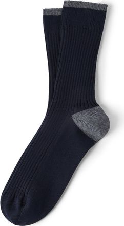 Brunello Cucinelli Cotton socks in Navy Blue at Nordstrom, Size Xx-Large Eu