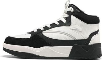 Anta (WMNS) ANTA High Top Skateboarding Shoes Black White 922348081-3